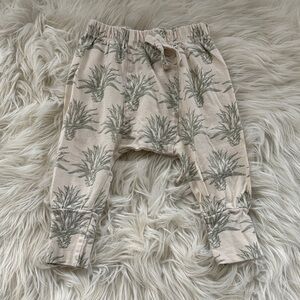 Kids' Beige and Green Joggers- Kate Quinn